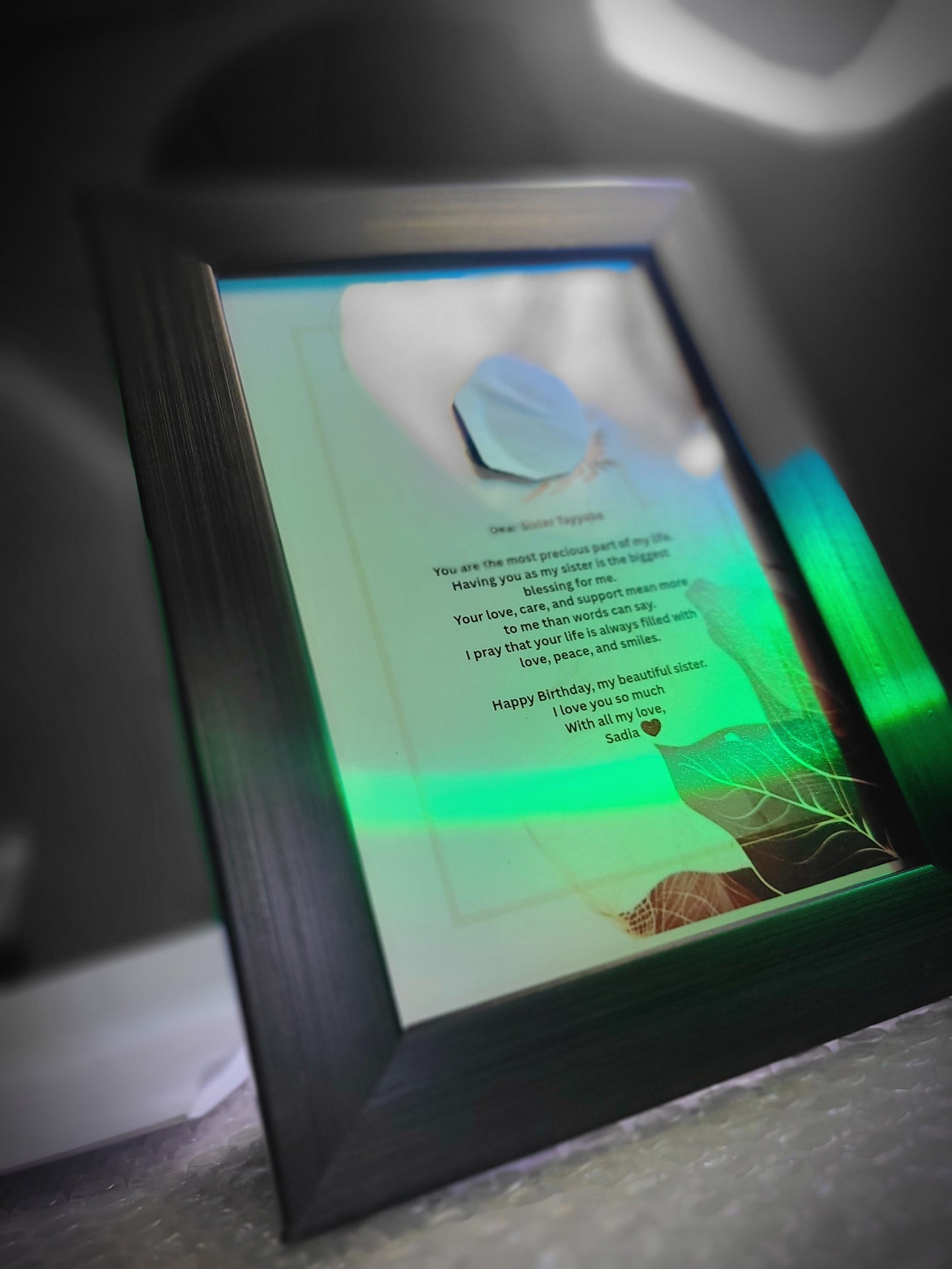 Personalized A5 Message Frame