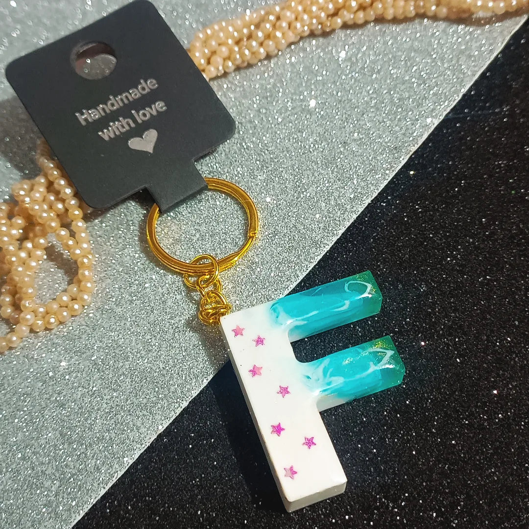 Customize Alphabet Keychain