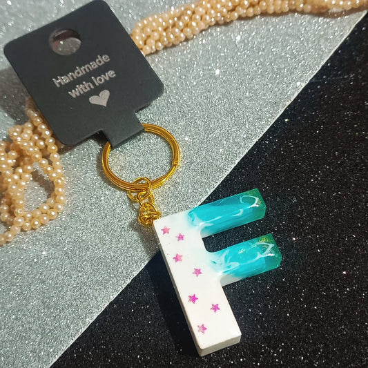 Customize Alphabet Keychain
