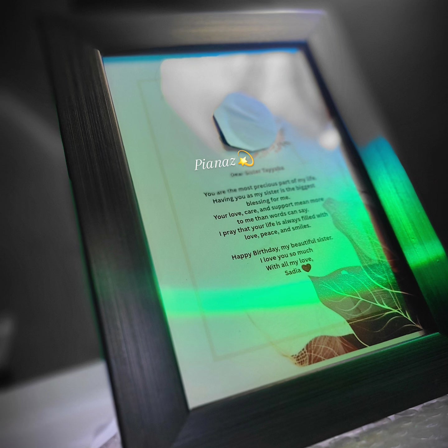 Personalized A5 Message Frame