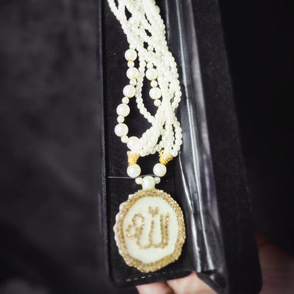 Stone-Embellished Islamic Neckwear