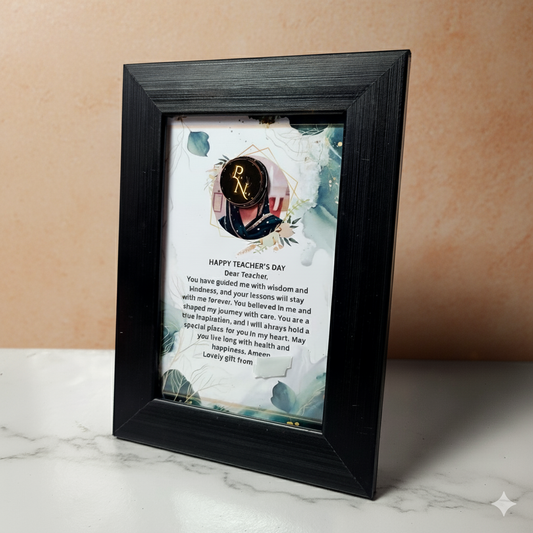 Personalized Happy Teacher’s Day Frame