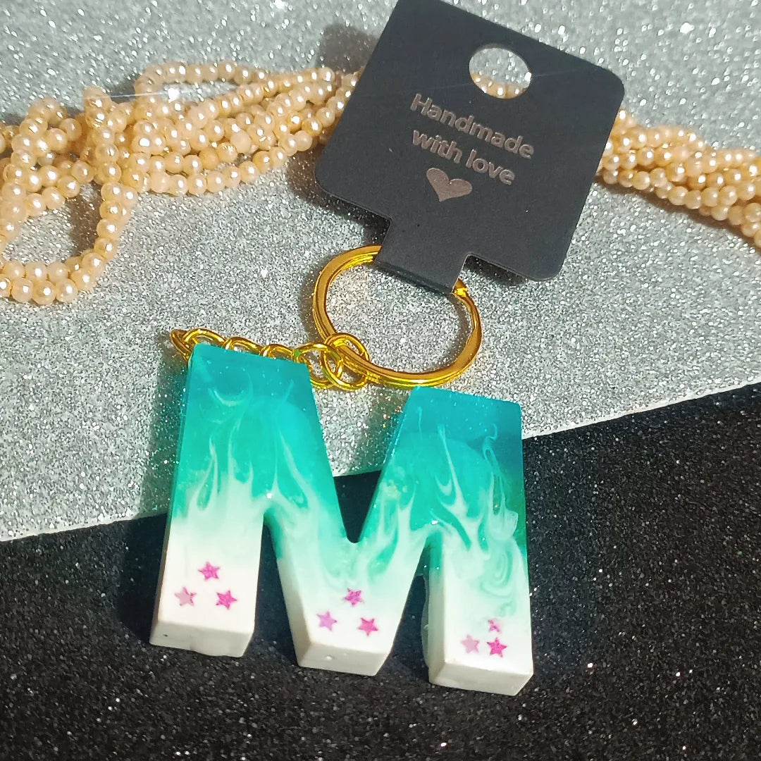 Customize Alphabet Keychain