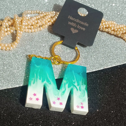 Customize Alphabet Keychain
