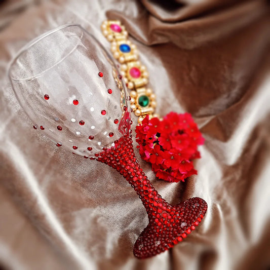Rhinestones Glass for Wedding