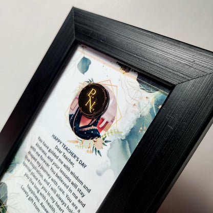 Personalized Happy Teacher’s Day Frame