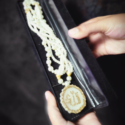Stone-Embellished Islamic Neckwear