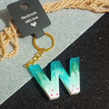 Customize Alphabet Keychain